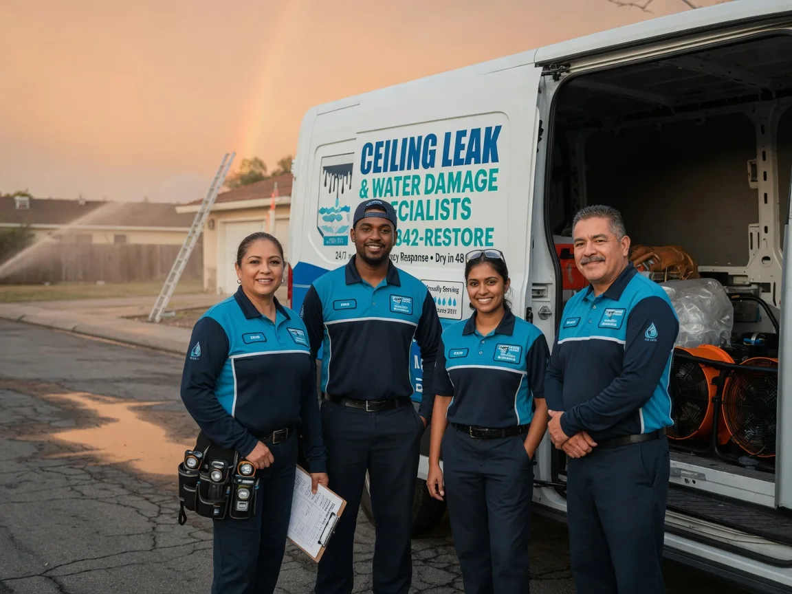Ceiling Leak Cleanup company in Jeanerette, LA